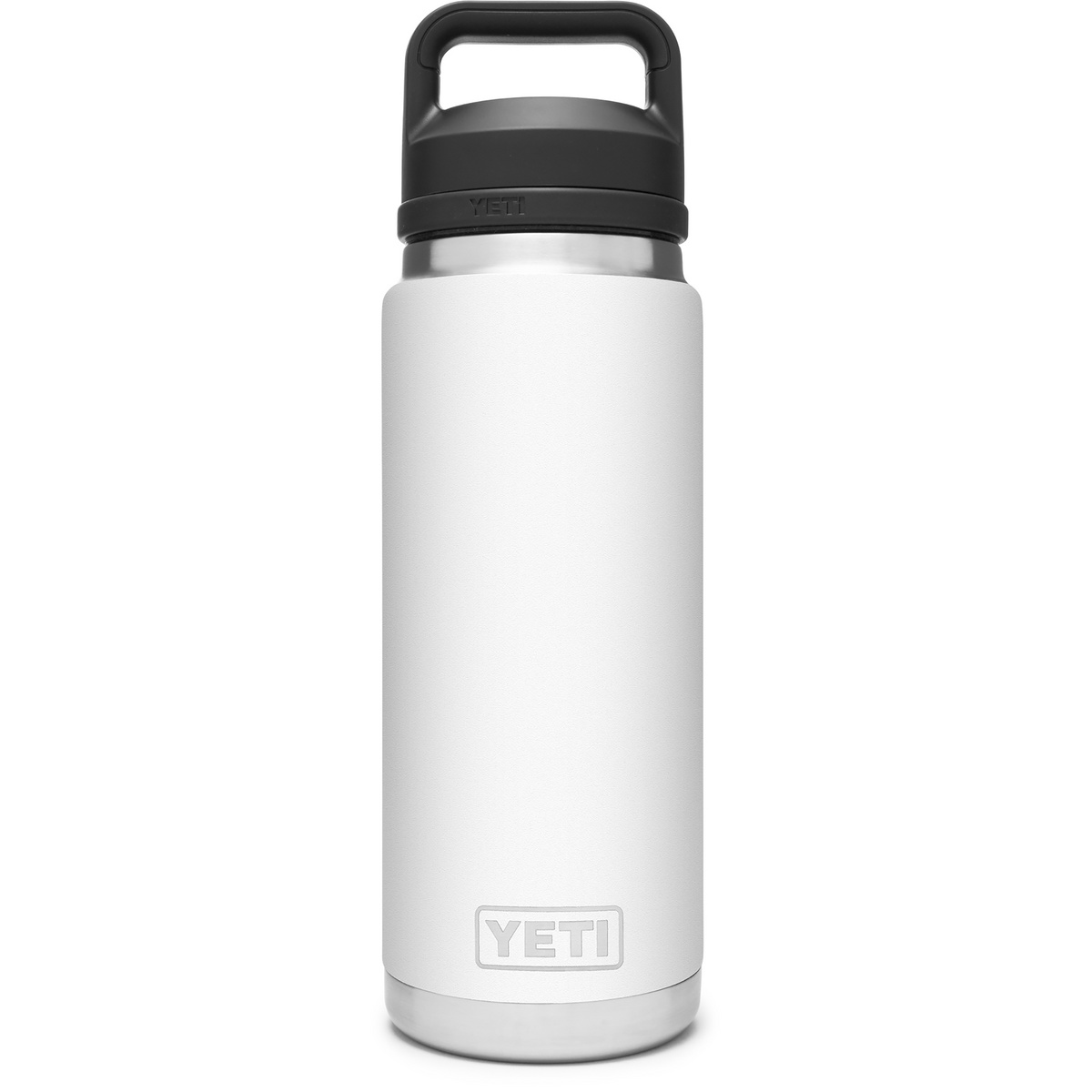 Yeti Coolers Rambler 26oz Chug Isolierflasche (Größe 769ml, weiss)