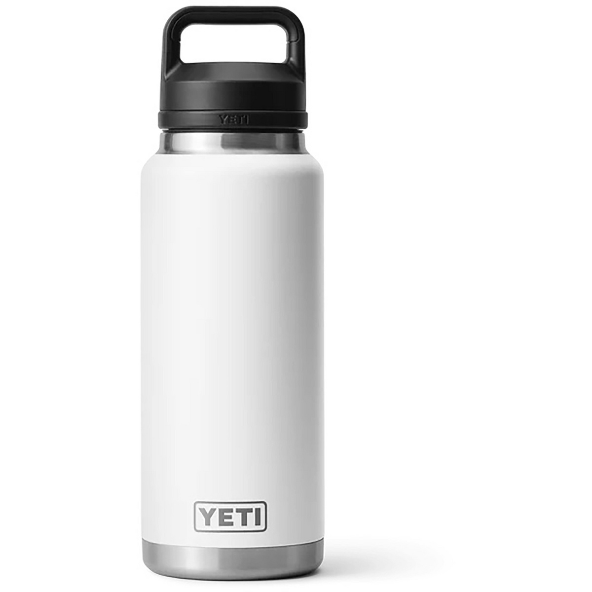 Yeti Coolers Rambler 36oz Chug Isolierflasche (Größe 1.06L, weiss)