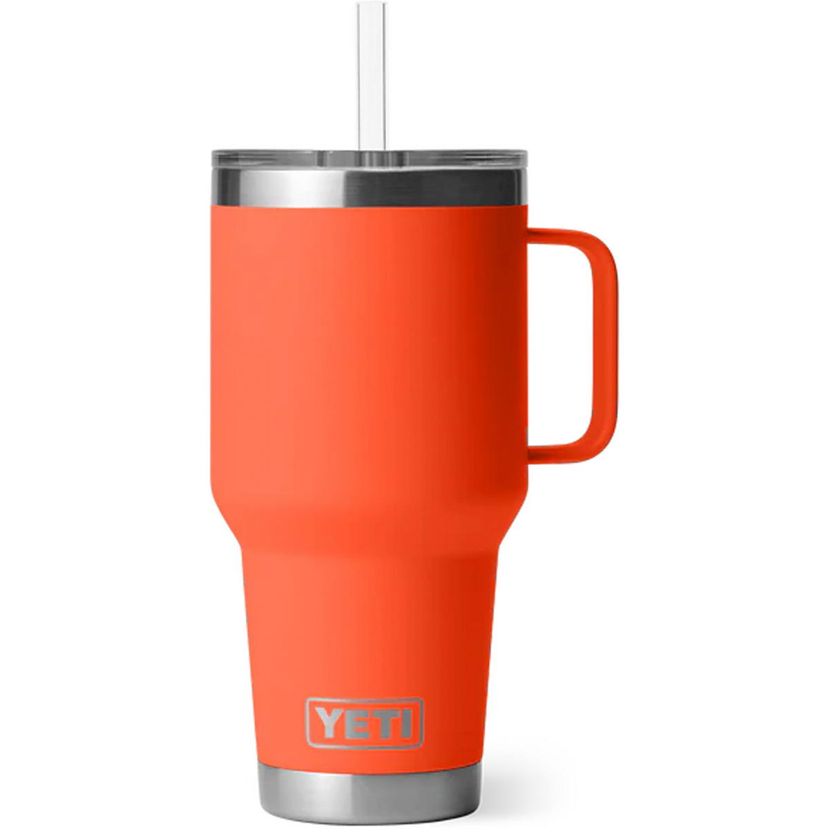 Yeti Coolers Rambler 35oz Straw Isolierbecher (Größe 1L, orange)