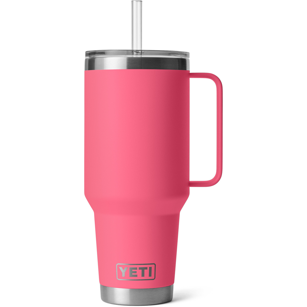 Yeti Coolers Rambler 42oz Straw Isolierbecher (Größe 1.2L, pink)
