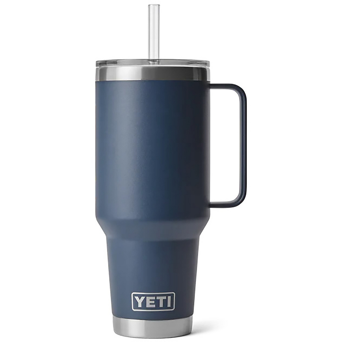 Yeti Coolers Rambler 42oz Straw Isolierbecher (Größe 1.2L, blau)