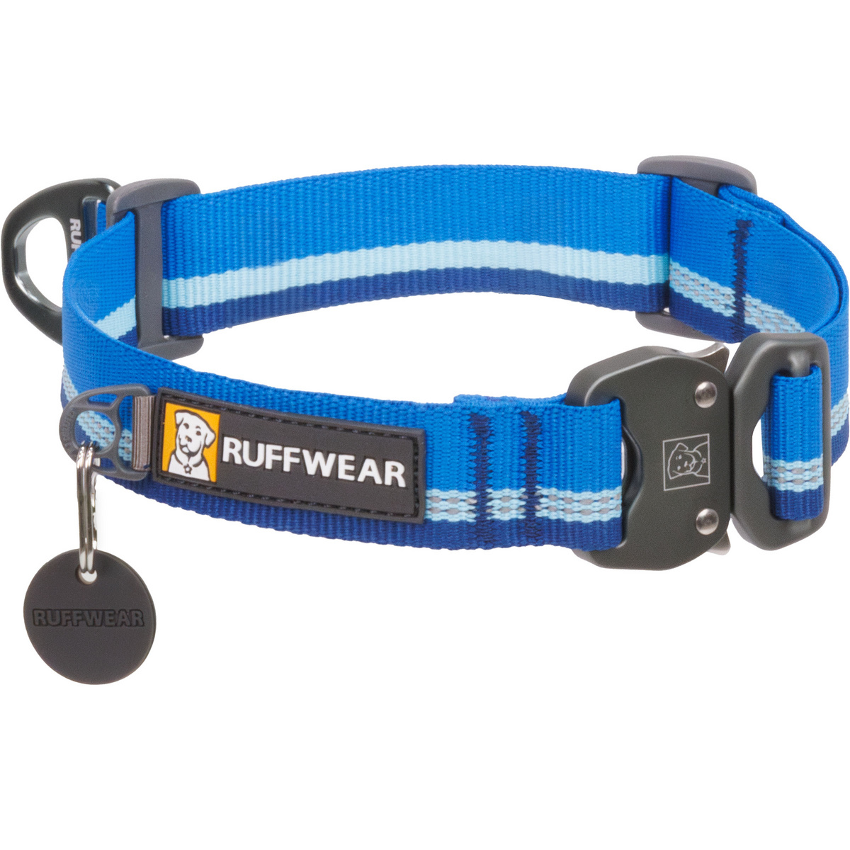 Ruffwear Top Rope Hundehalsband (Größe 36-51cm, blau)