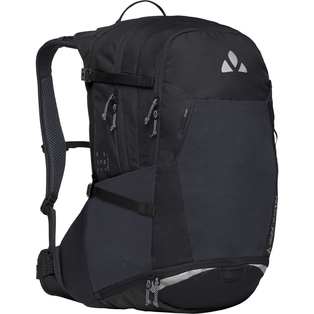 Vaude Sac à dos Bike Alpin 23+5 (taille 28L, Noir)