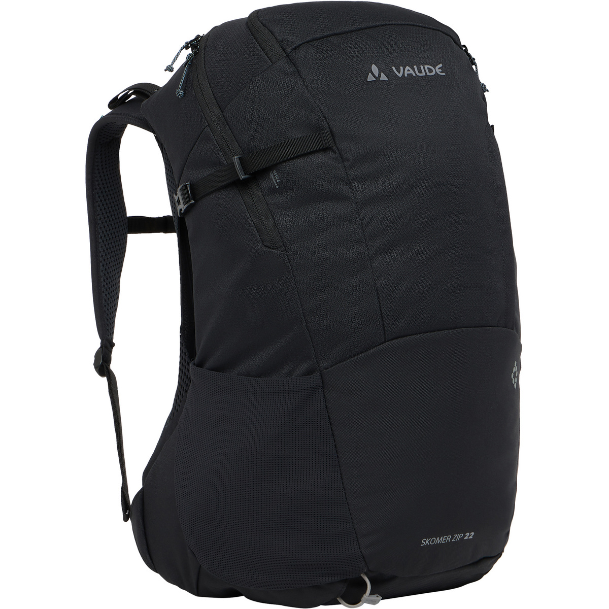 Vaude Damen Skomer Zip 22 Rucksack (Größe 22L, schwarz)