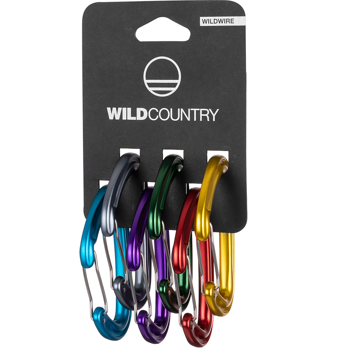 Image of Wild Country Confezione 6 moschettoni Wildwire Rack