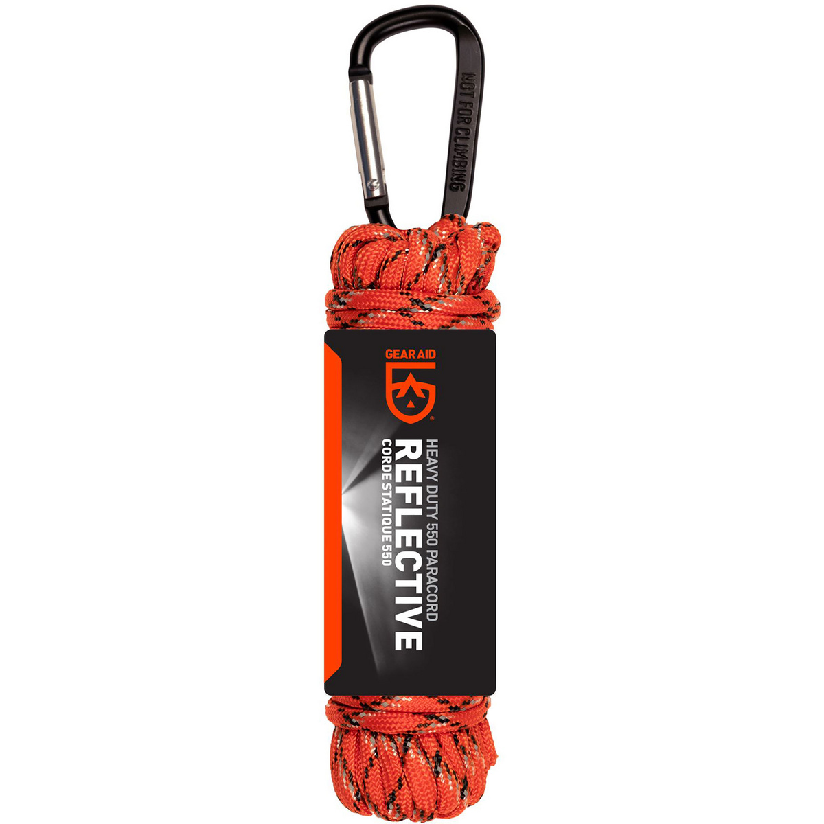 GearAid Corda Paracord 550 (Taglia 9m, Arancione)