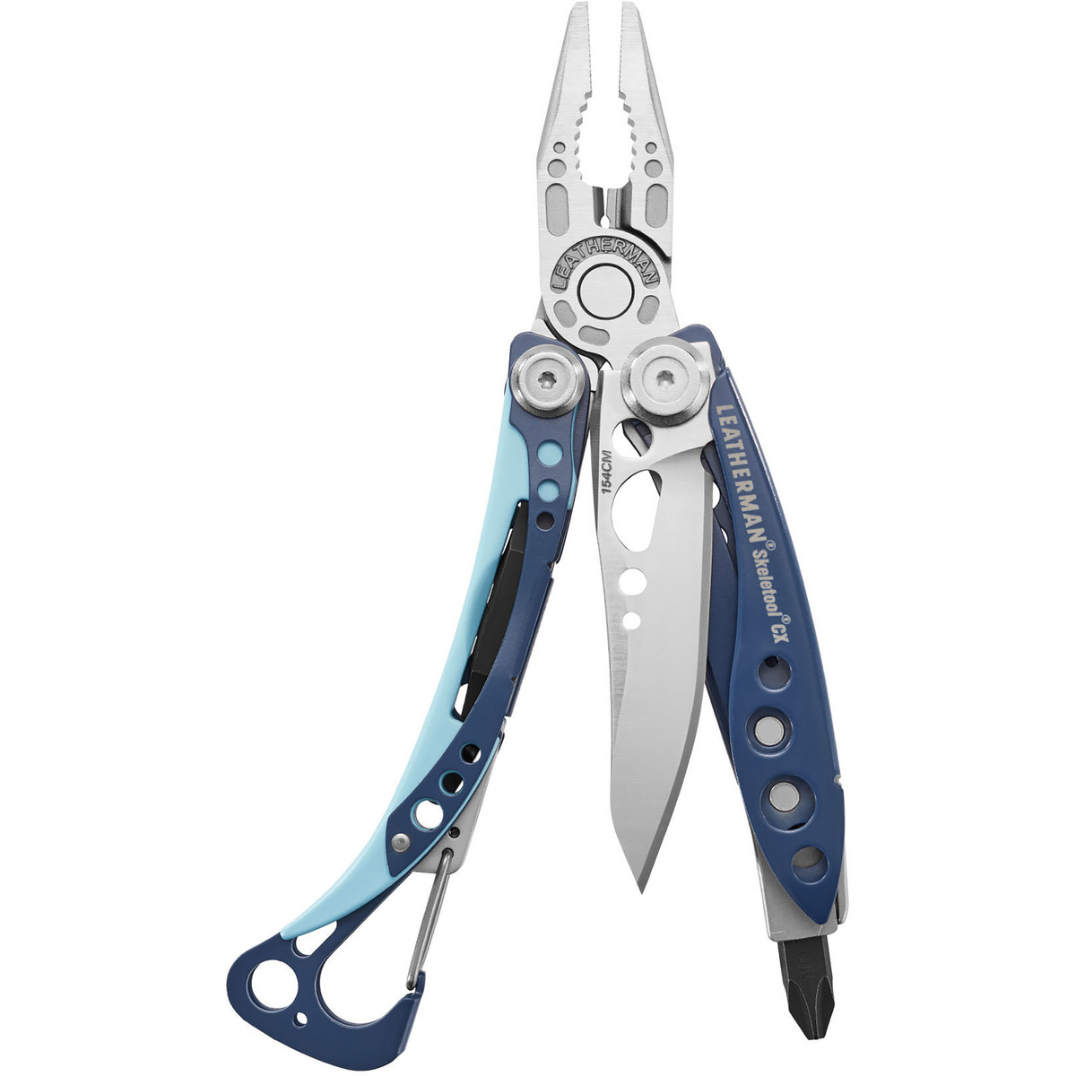 Leatherman Skeletool CX Multitool (Größe One Size, blau)