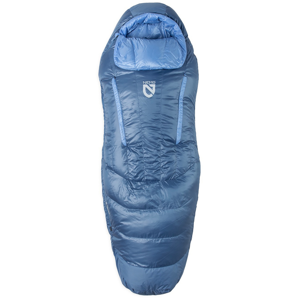 Nemo Equipment Damen Disco 30 Schlafsack (Größe max. 168cm, blau)