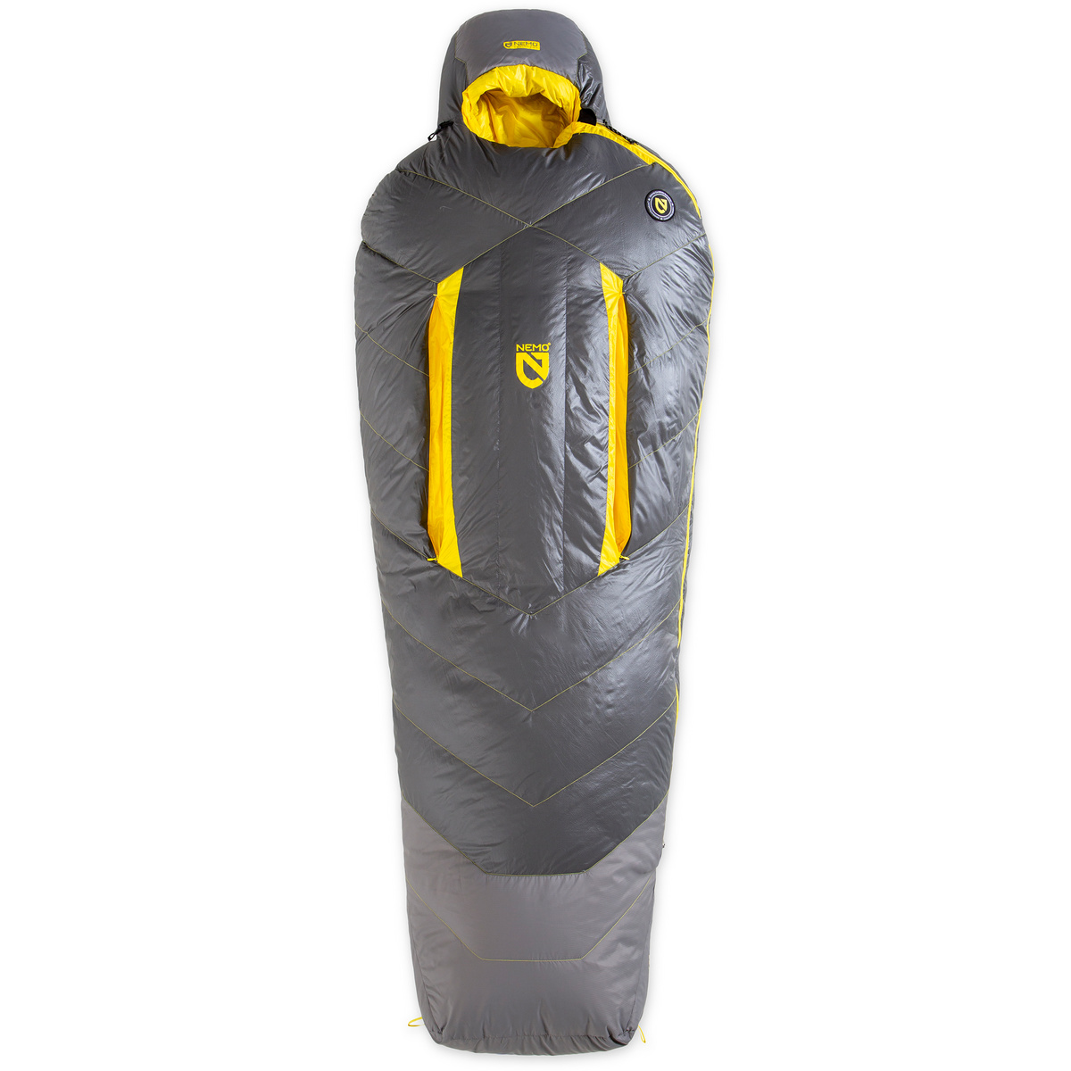 Nemo Equipment Sacco a pelo Sonic 0 (Taglia max. 198cm, Grigio)