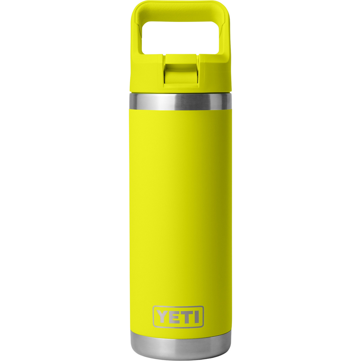Yeti Coolers Borraccia isolata Rambler 18oz C Chug (Taglia 532ml, Giallo)