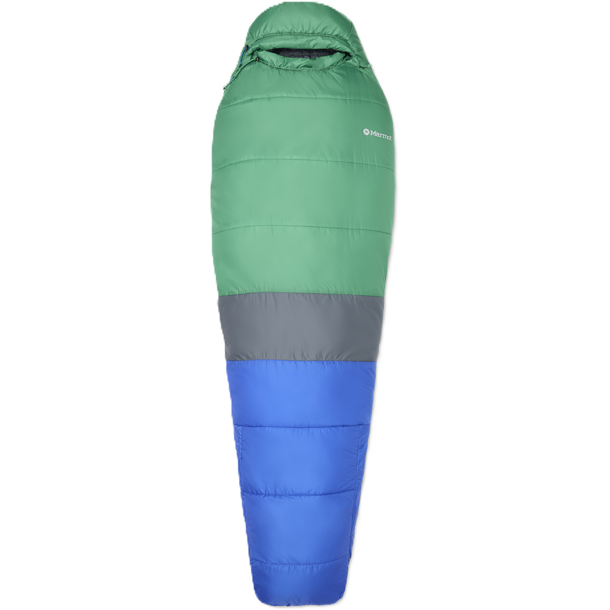 Marmot Enfants Sac de couchage Trestles Elite Eco 30 (taille max. 152cm, Vert)