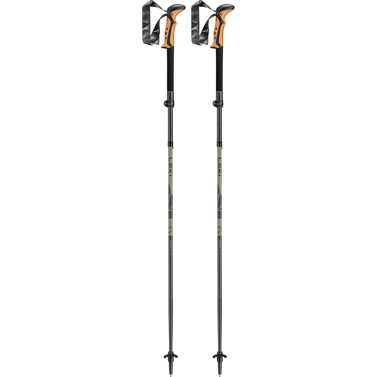 Leki bastoni Khumbu FX TA (Taglia 110-130cm, Grigio)