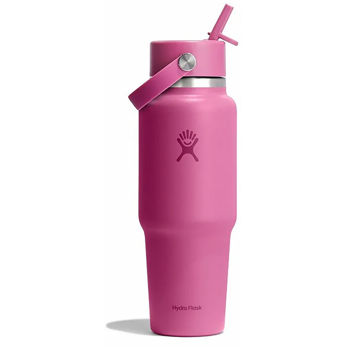Hydro Flask 32oz Wide Flex Straw Travel Isolierflasche (Größe 0.946L, pink)