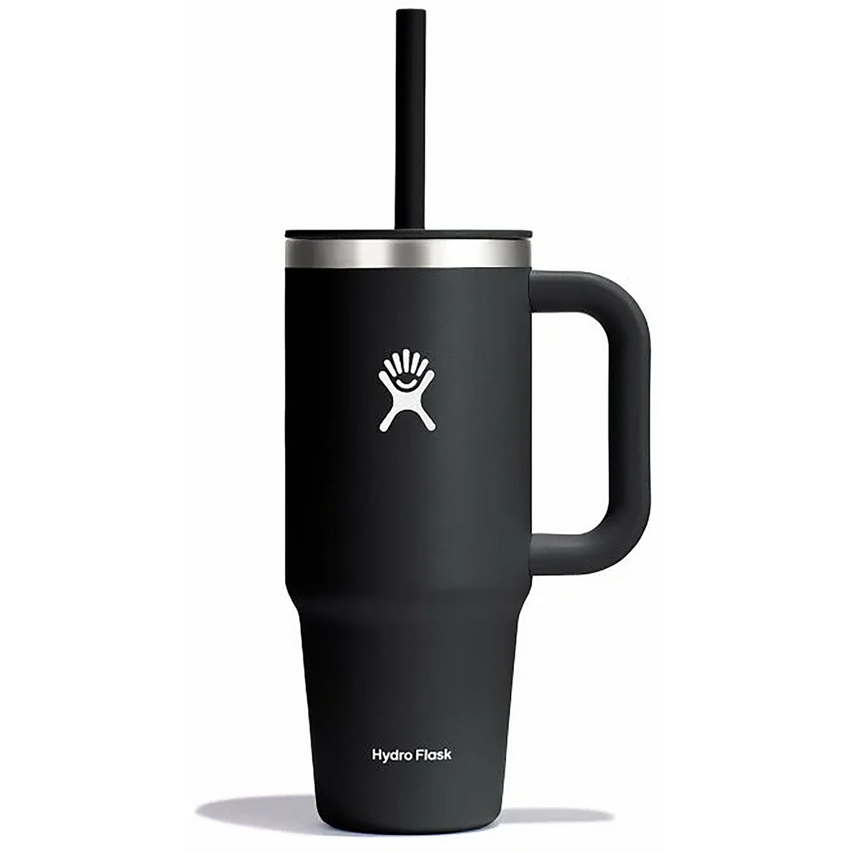 Hydro Flask tazza isolata 24oz All Around Travel Tumbler (Taglia 0.71L, Nero)