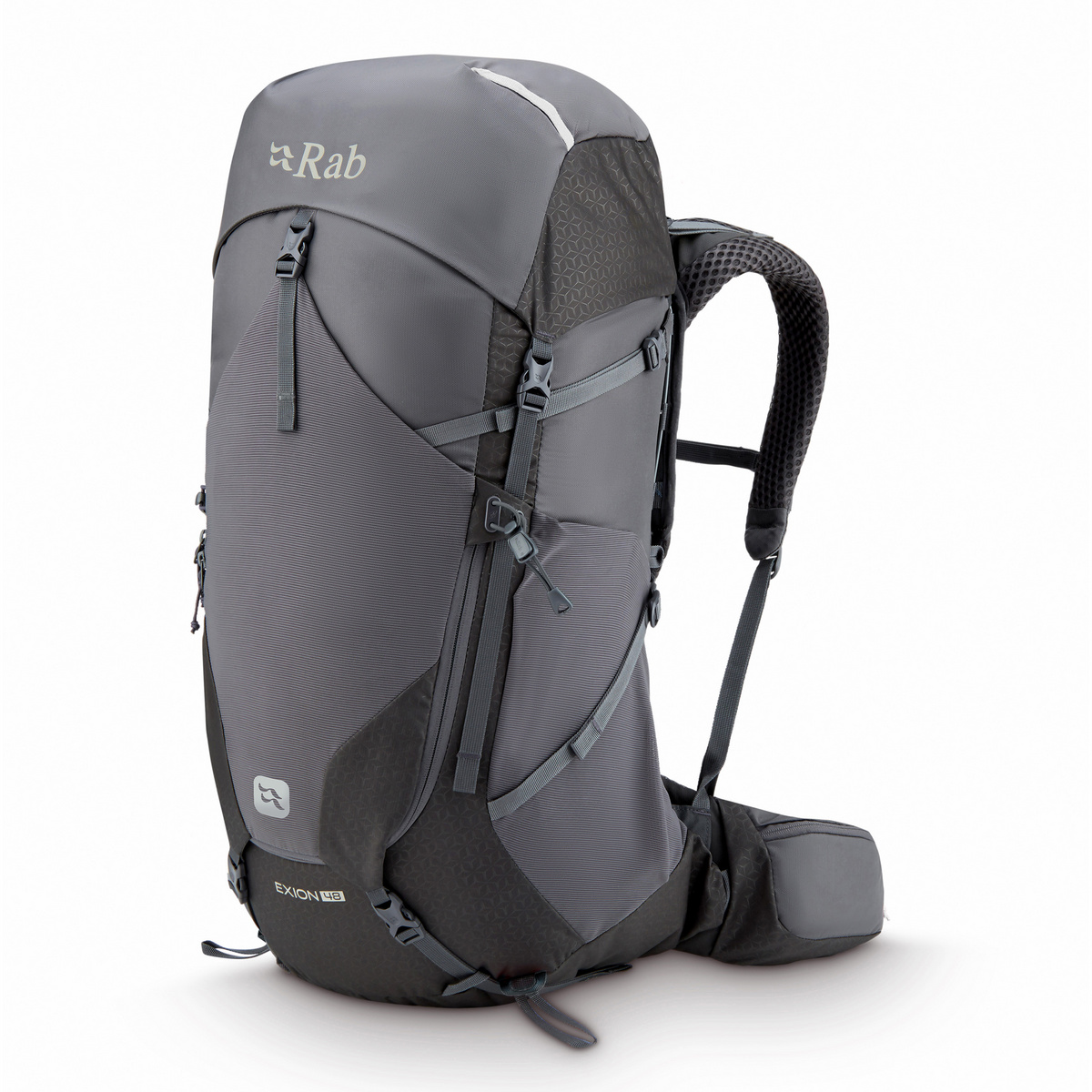 Rab Zaino Exion 48 (Taglia 48L | M-L, Grigio)