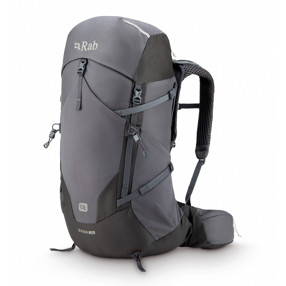 Rab Sac à dos Exion 38 (taille 38L, Gris)