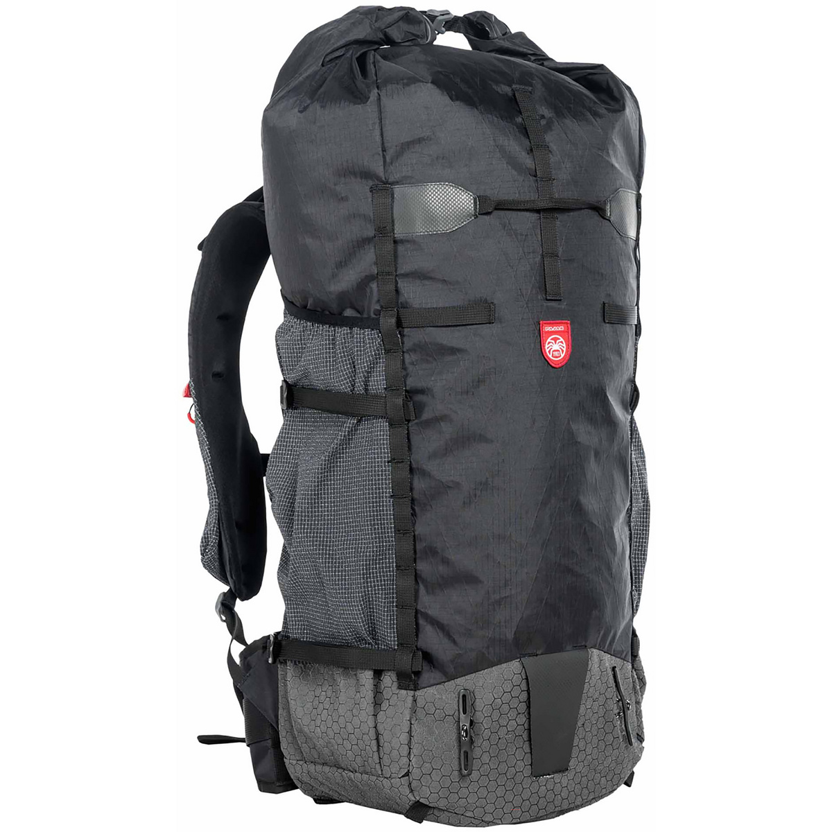 Pajak Sac à dos HD 3 (taille 45-65L, Noir)