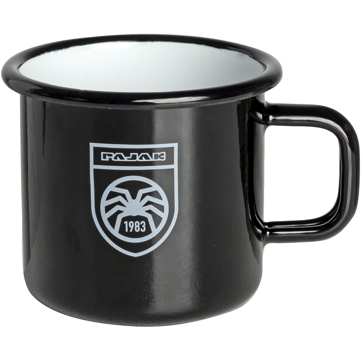Pajak Enamel Becher (Größe 350ML, schwarz)
