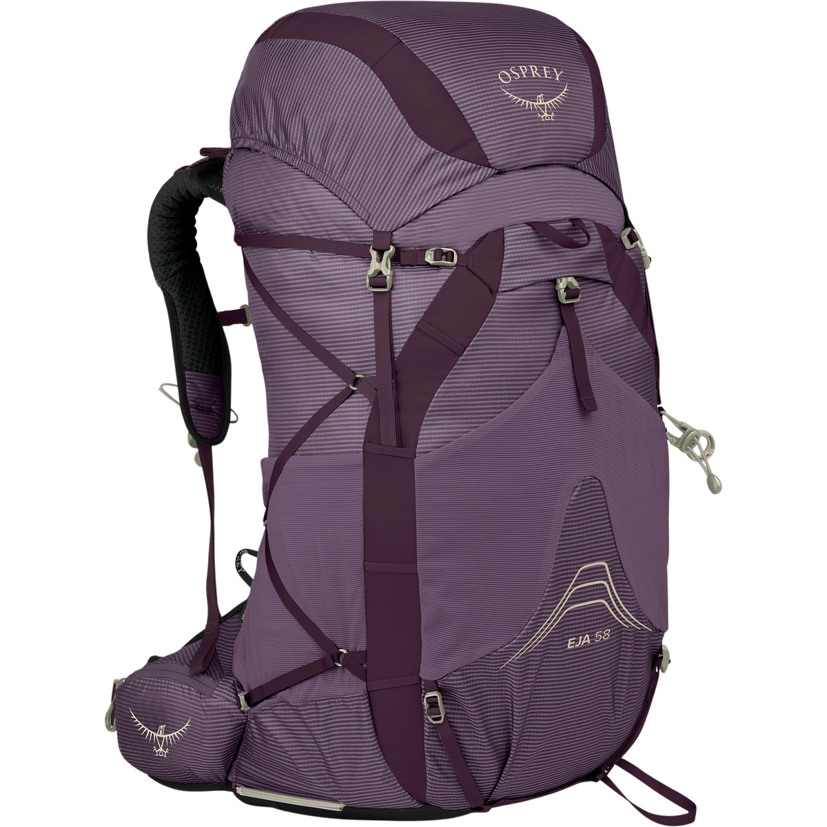 Osprey Donna Zaino Eja 58 (Taglia 58L | M-L, Viola)