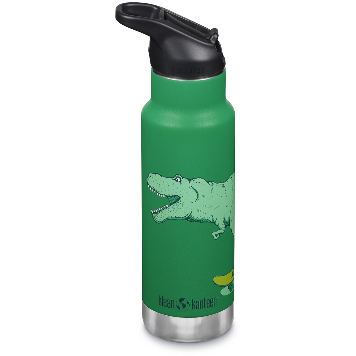 Klean Kanteen Kinder Classic Narrow VI Flip Sport Trinkflasche (Größe 355ml, g