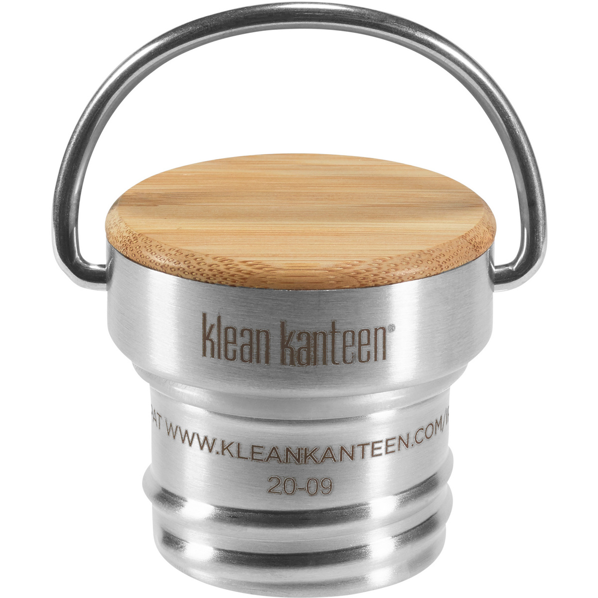 Klean Kanteen Cap Bamboo (taille ONE SIZE, Argent)