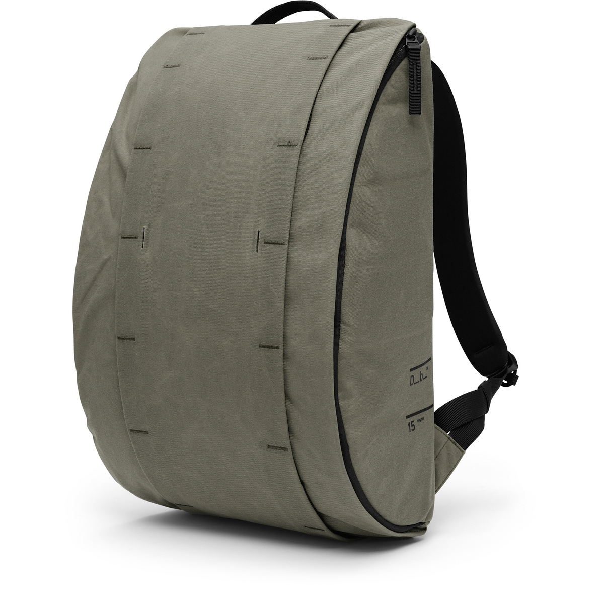 Db Zaino Hugger Base Backpack 15L (Taglia 15L, Verde oliva)