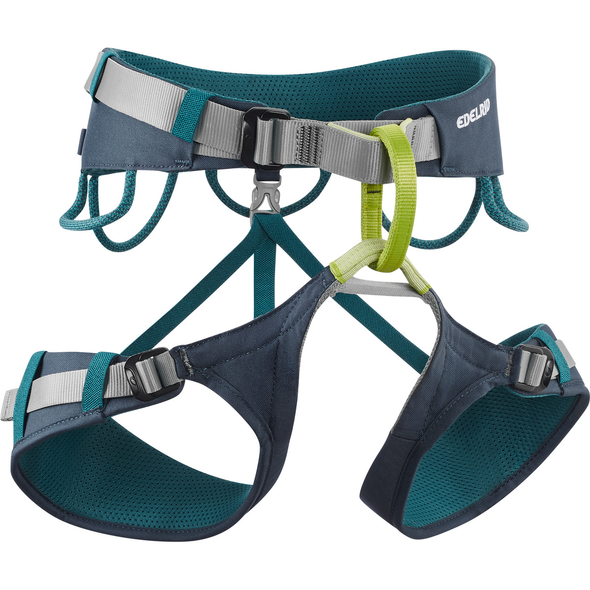 Edelrid Baudrier d’escalade Jay IV (taille 90-110cm, Bleu)