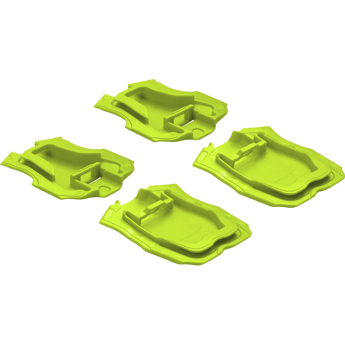 Edelrid Plaques antistoll Nemo (taille One Size, Vert)