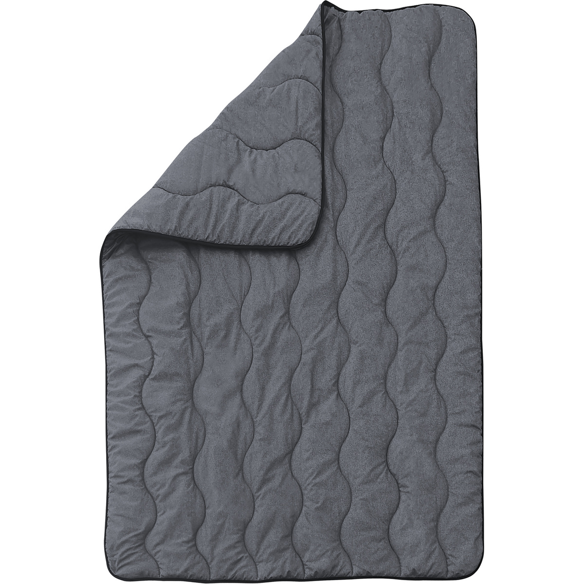 Grüezi Bag Coperta WellhealthComforter (Taglia ONE SIZE, Grigio)