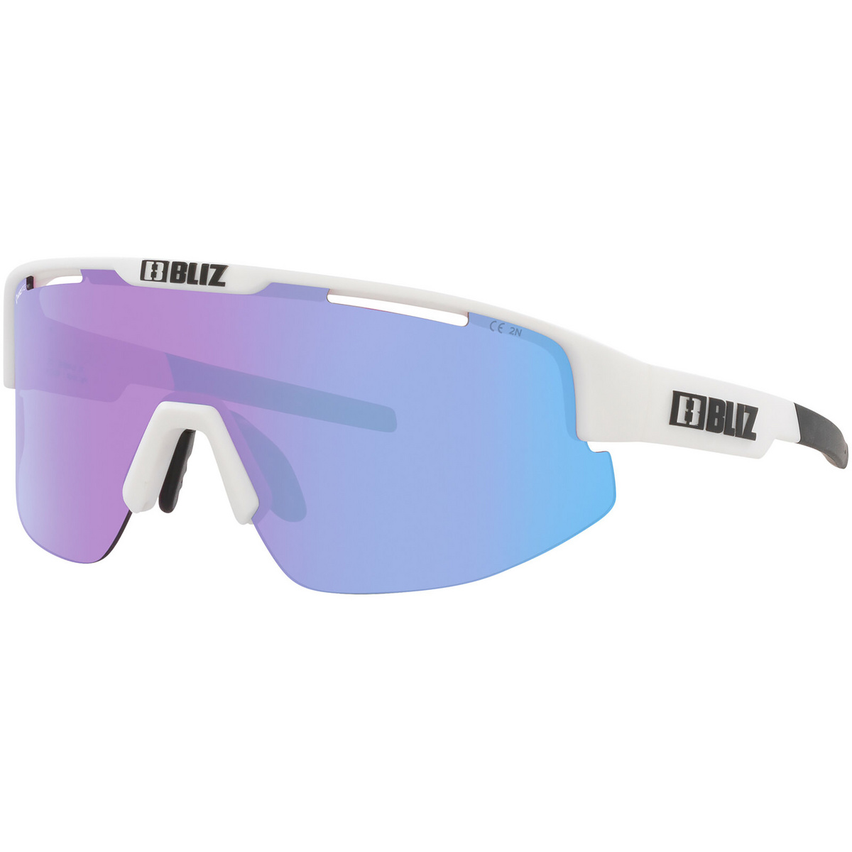Bliz Lunettes de sport Matrix Nano Optics Nordic (taille One Size, Blanc)