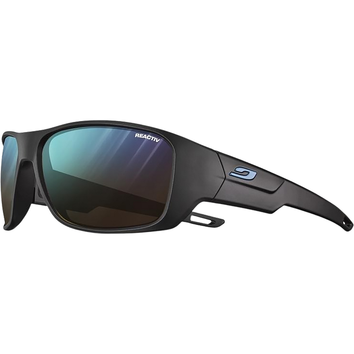 Julbo Bambino Occhiali da sole Rookie 2 Reactiv 2-4 (Taglia S | 8-12 J., Nero)