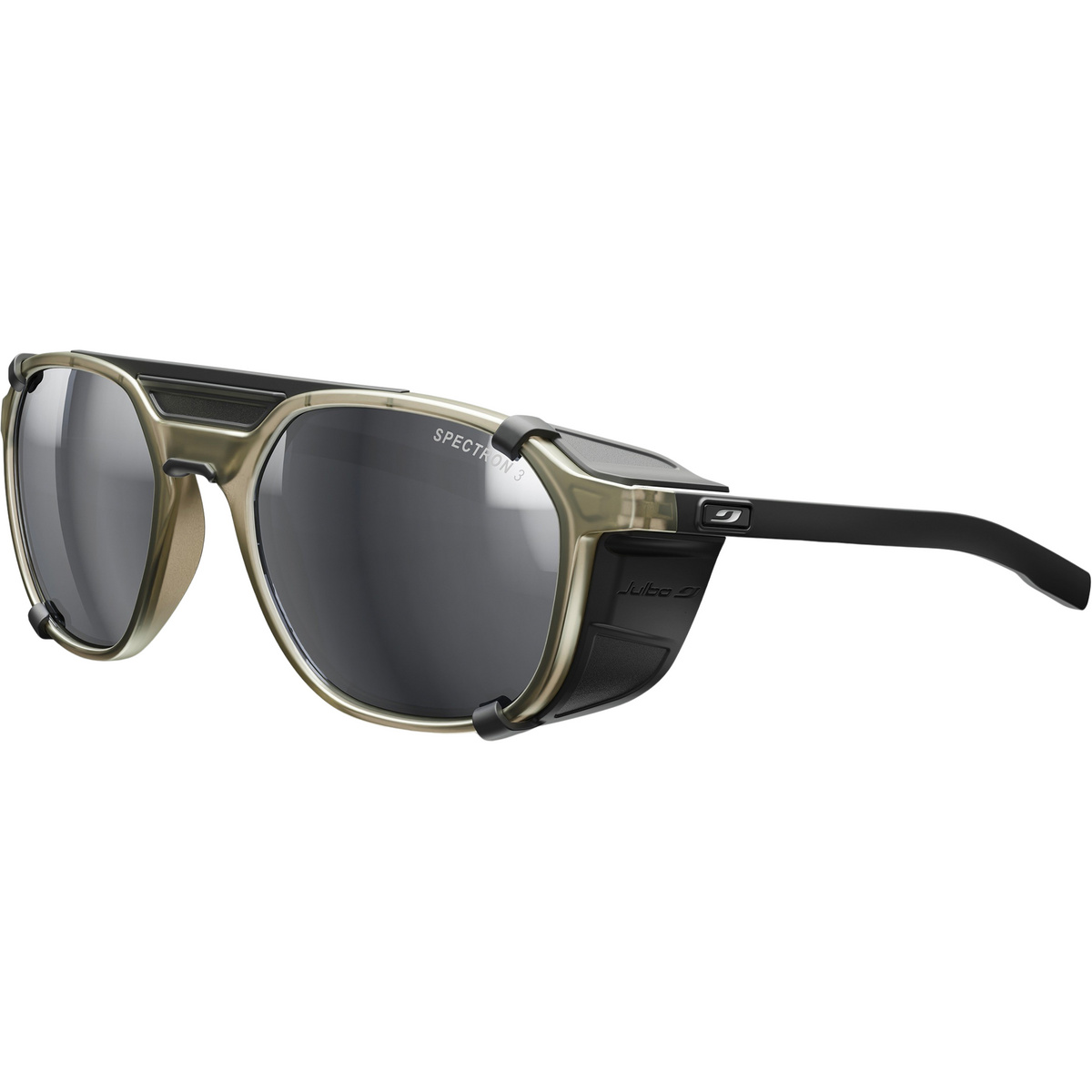 Julbo Slack Cover Spectron 3 Gletscherbrille (Größe L, beige)