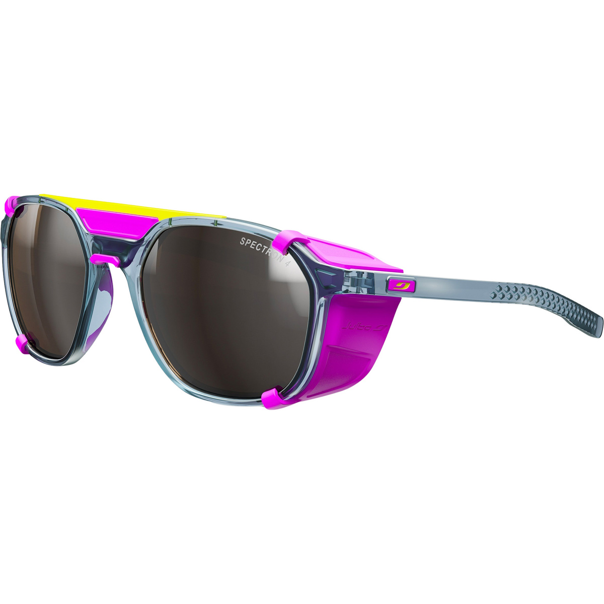 Julbo Slack Cover Spectron 4 Gletscherbrille (Größe L, blau)