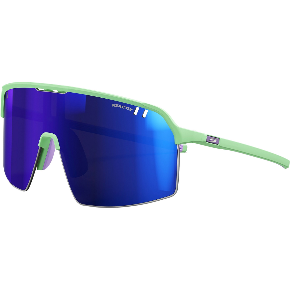 Julbo Intensity Reactiv 1-3 High Contrast Sportbrille (Größe M, gruen)