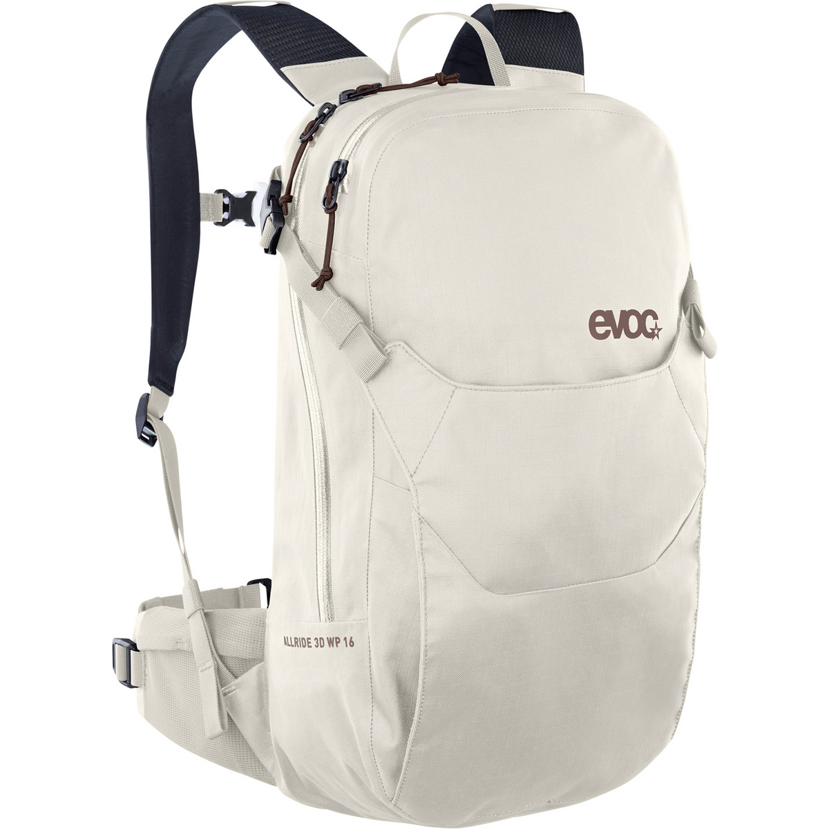 Evoc Allride 3D WP 16 Fahrradrucksack (Größe 16L, beige)