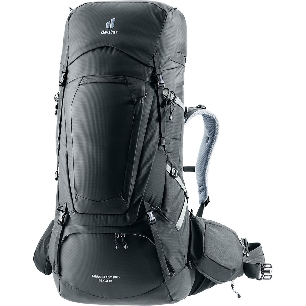 Deuter Damen Aircontact Pro 65+10 SL Rucksack (Größe 65+10L, grau)