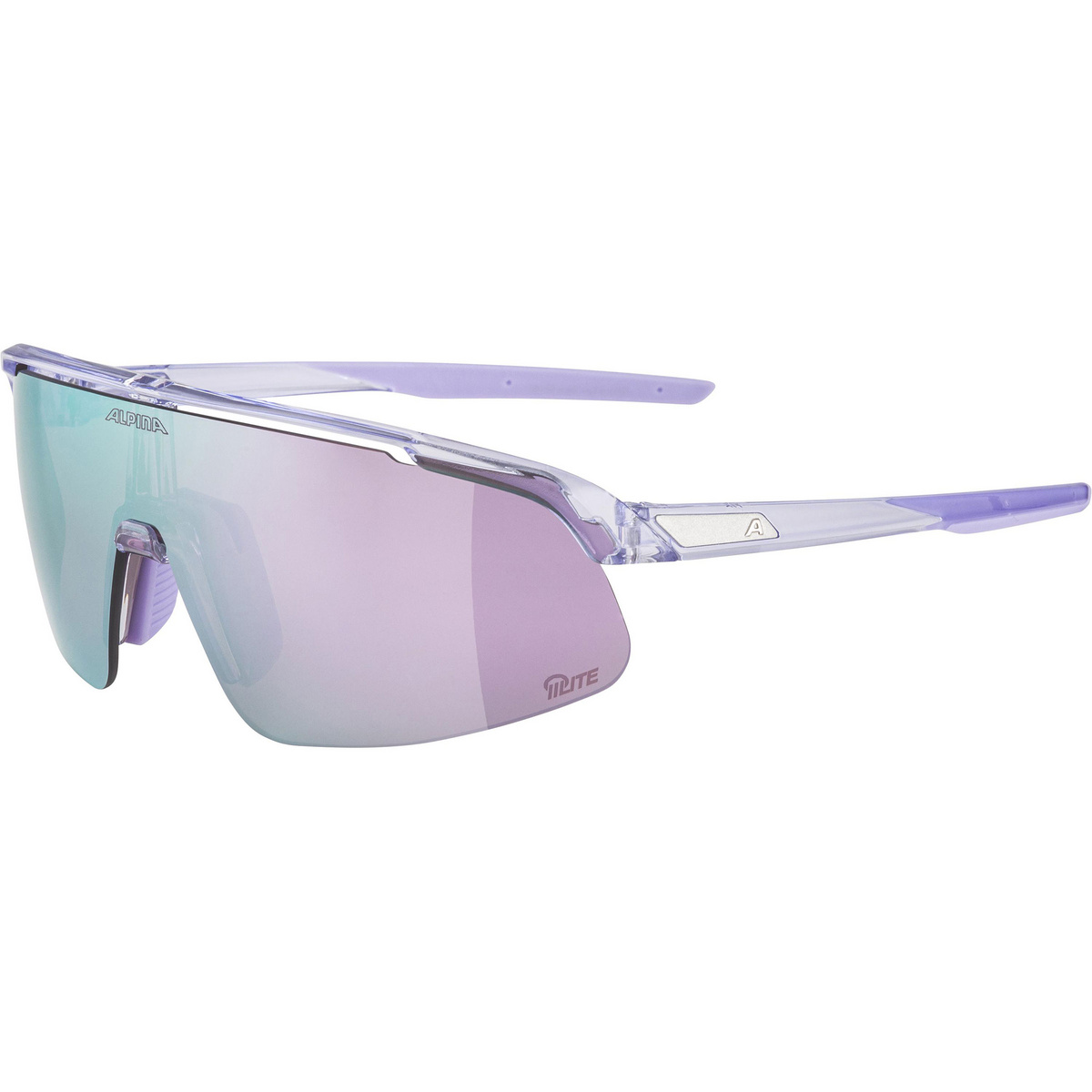 Alpina Turbo Pro S Q-Lite Sportbrille (Größe ONE SIZE, lila)