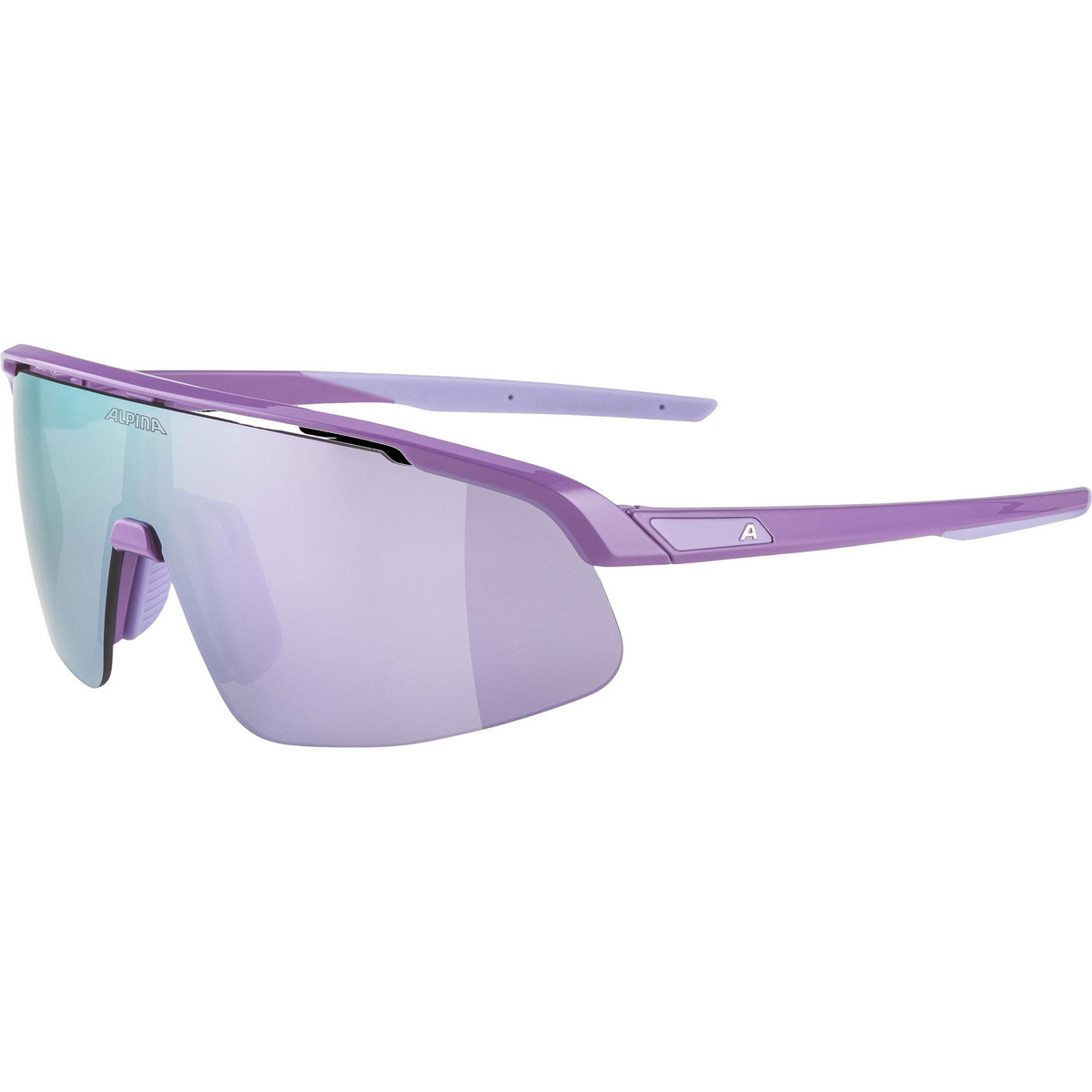 Alpina Kinder Turbo Pro Sportbrille (Größe ONE SIZE, lila)