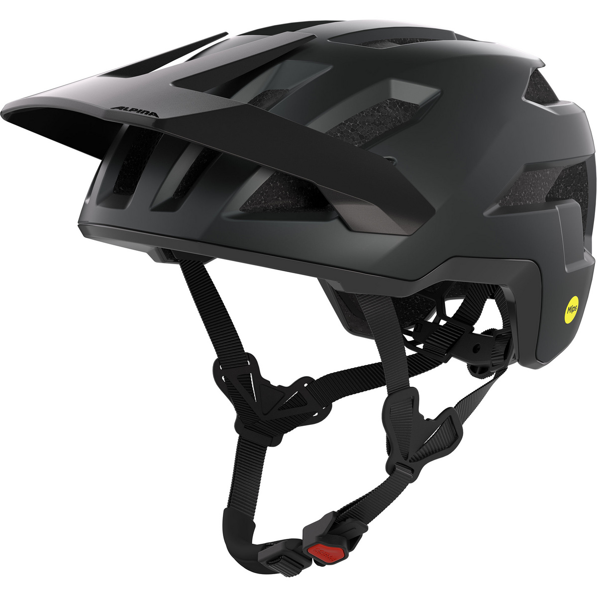 Alpina Casco da ciclismo Taunus Mips (Taglia 59-62CM, Nero)