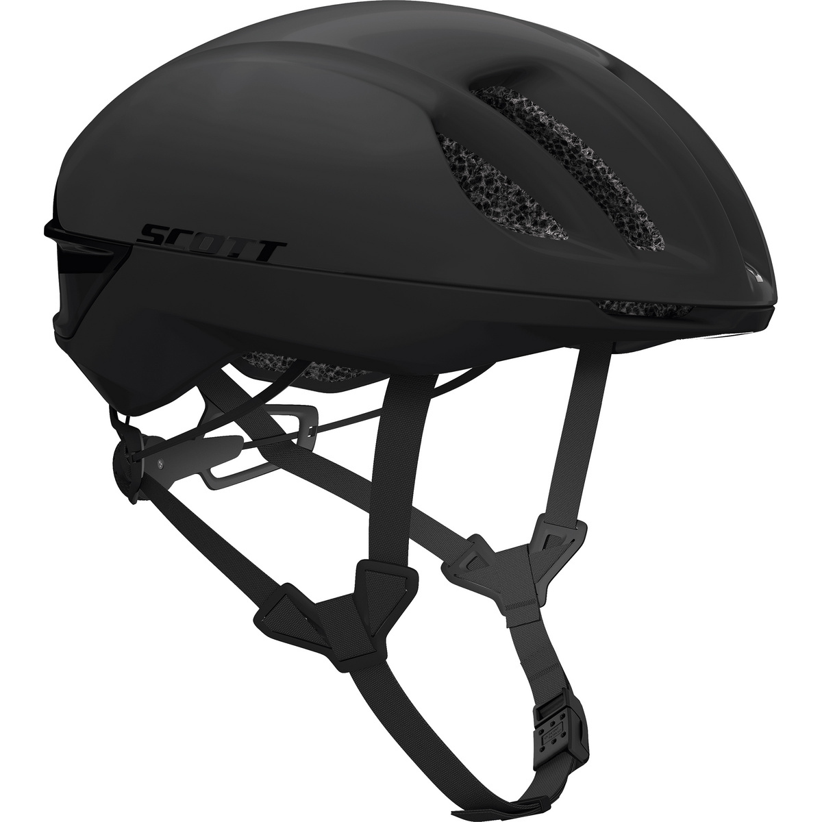 Scott Casco da ciclismo Cadence Plus CE (Taglia 51-55CM, Nero)