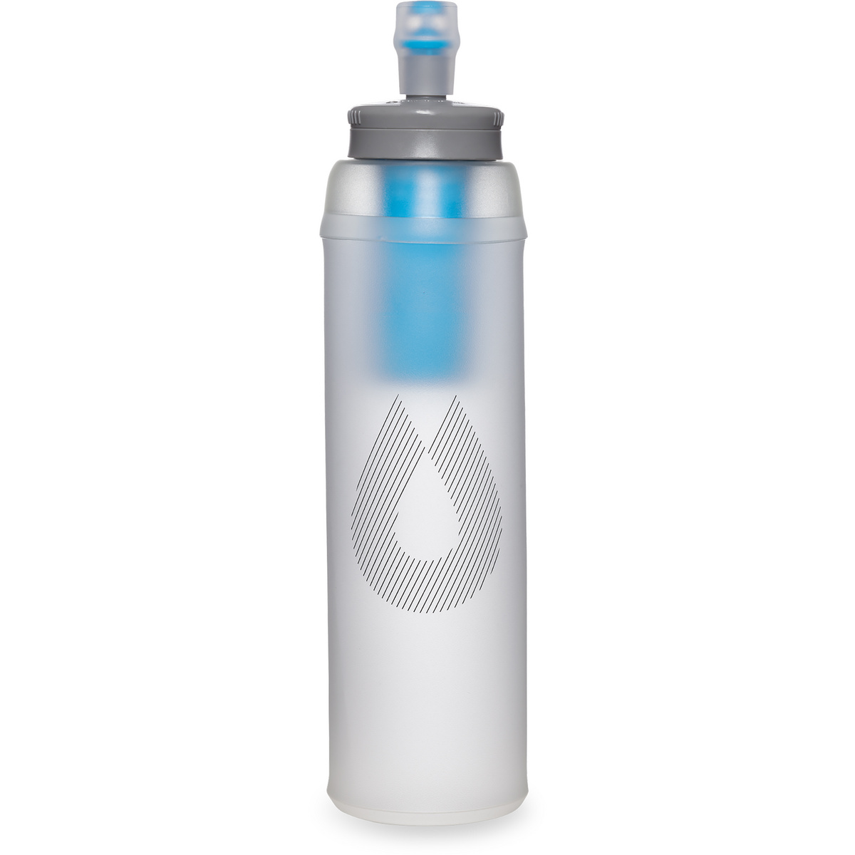 Hydrapak Ultraflask Faltflasche + Filter Clear Kit (Größe 0,5L, blau)