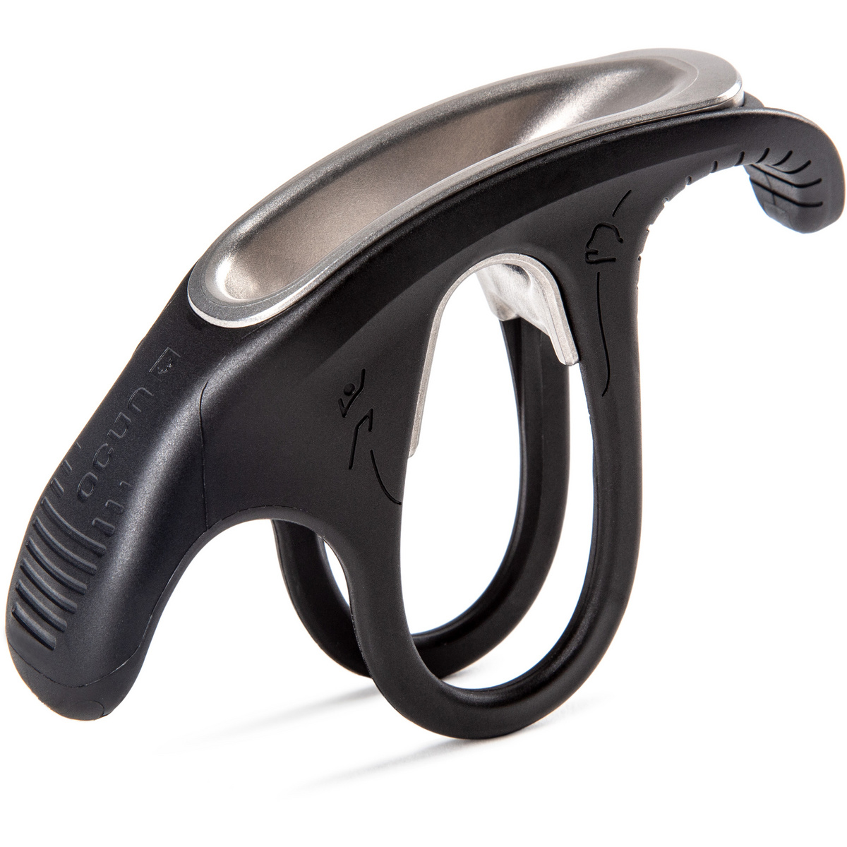 Ocun Bow Sicherungsgerät (Größe One Size, schwarz)