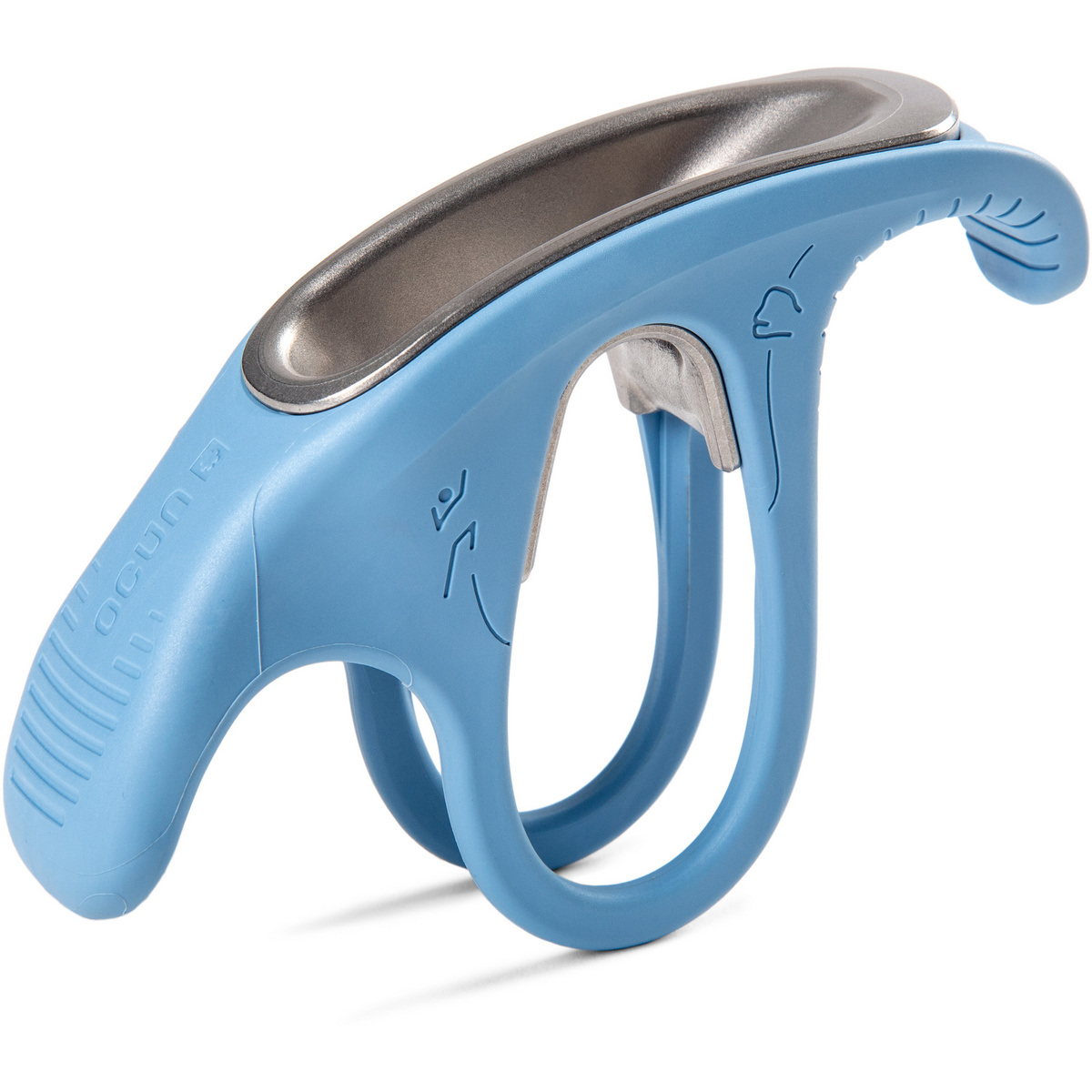 Ocun Dispositivo di assicurazione Bow (Taglia One Size, Blu)