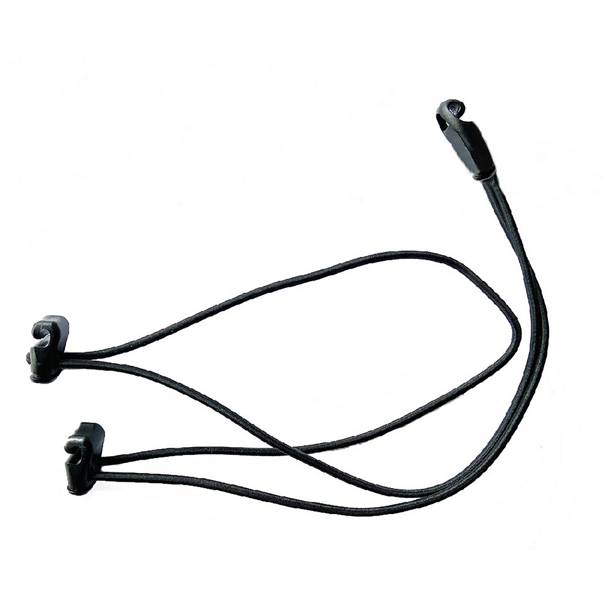 Cyclite Elastic Cord Loop (taille 90cm, Noir)