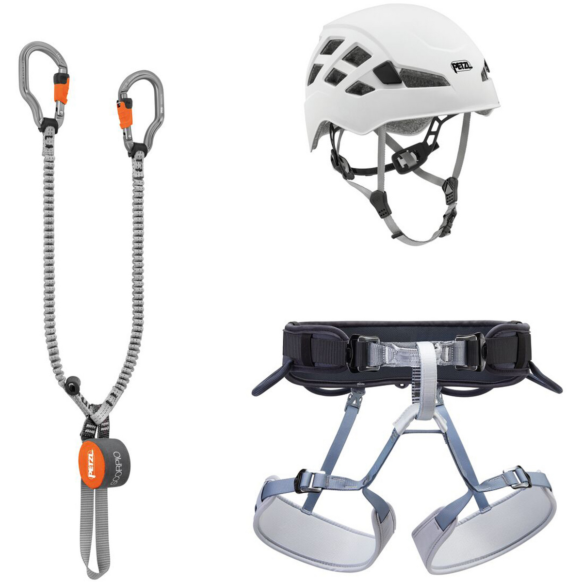 Image of Petzl Set completo da via ferrata Kit Via Ferrata Vertigo