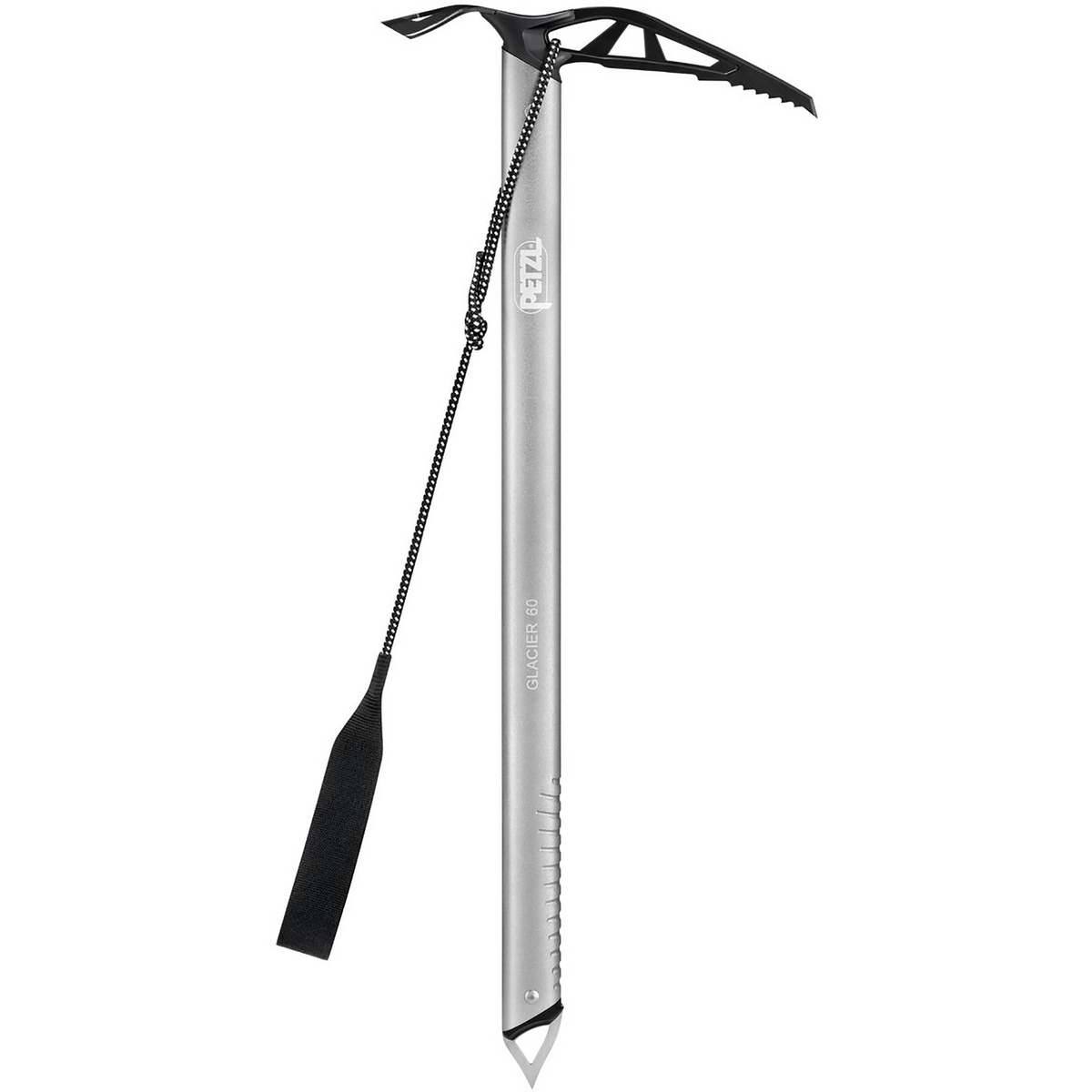 Petzl Piolet Glacier Linkin (taille 50CM, Gris)