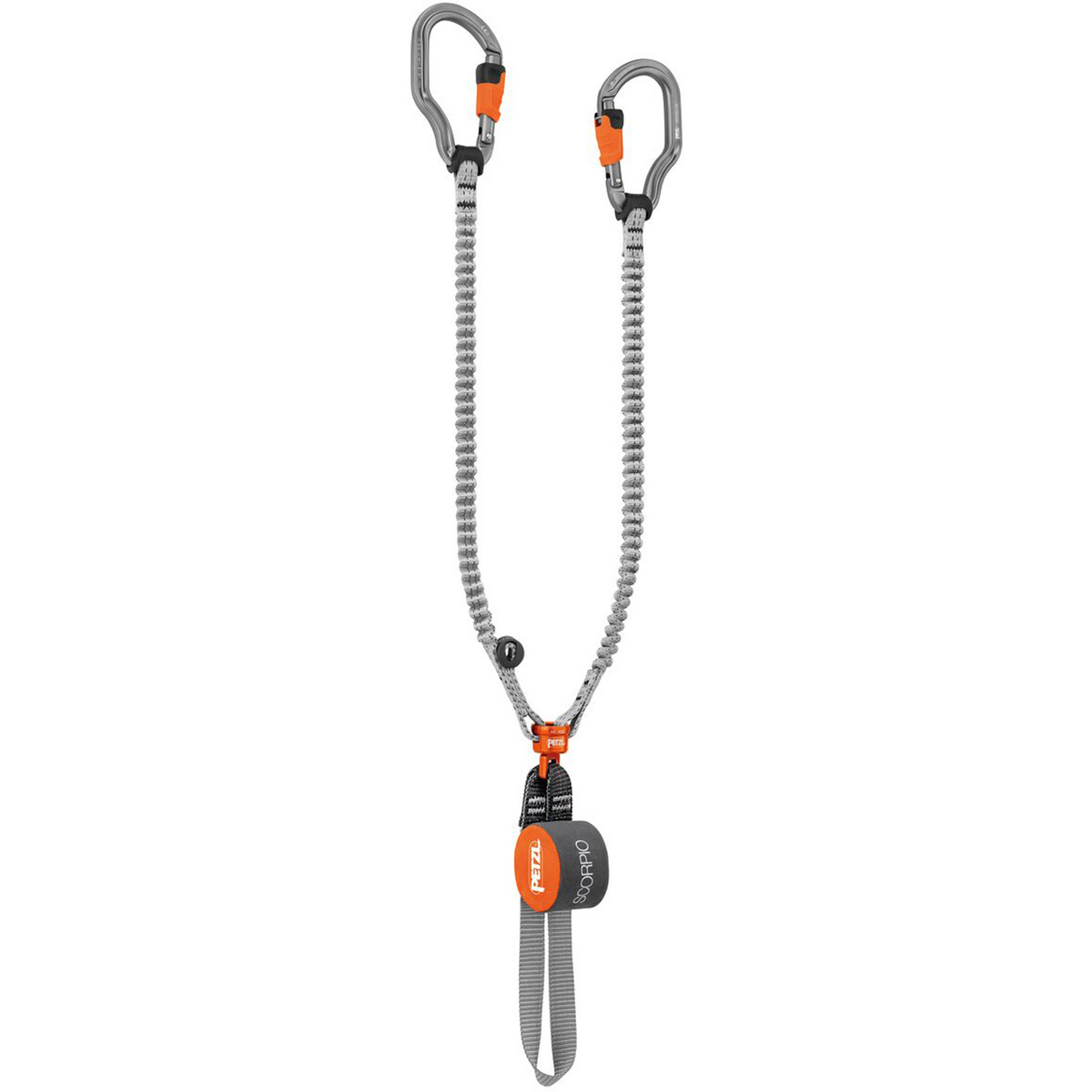 Petzl Scorpio® Vertigo SW Klettersteigset (Größe One Size, grau)