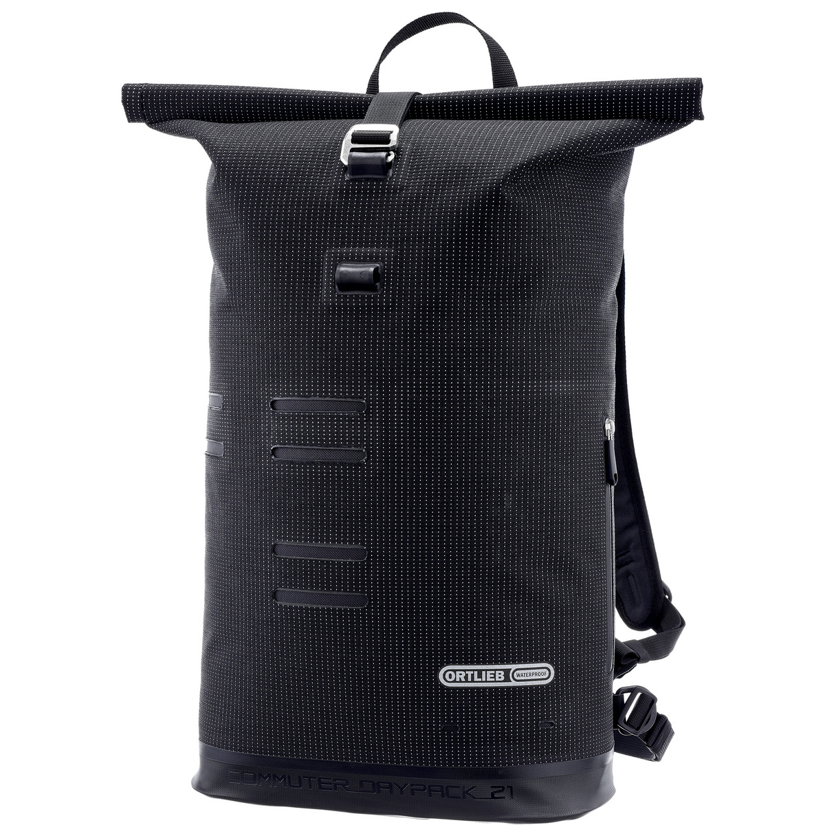 Ortlieb Sac à dos Commuter-Daypack High-Vis (taille 21L, Noir)