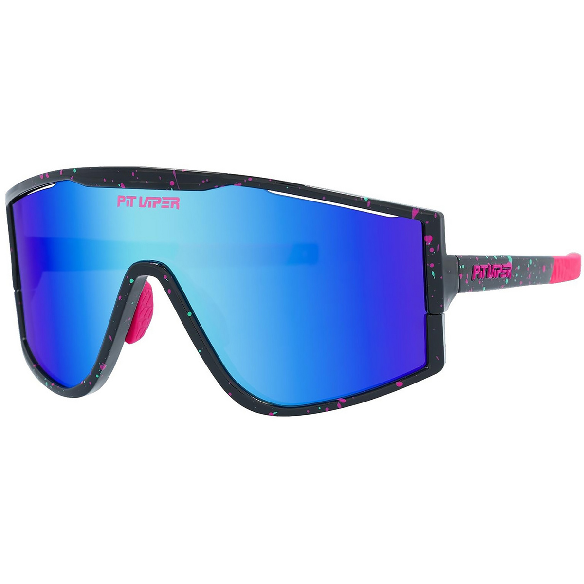 Pit Viper Occhiali sportivi The Try Hards (Taglia One Size, Grigio)