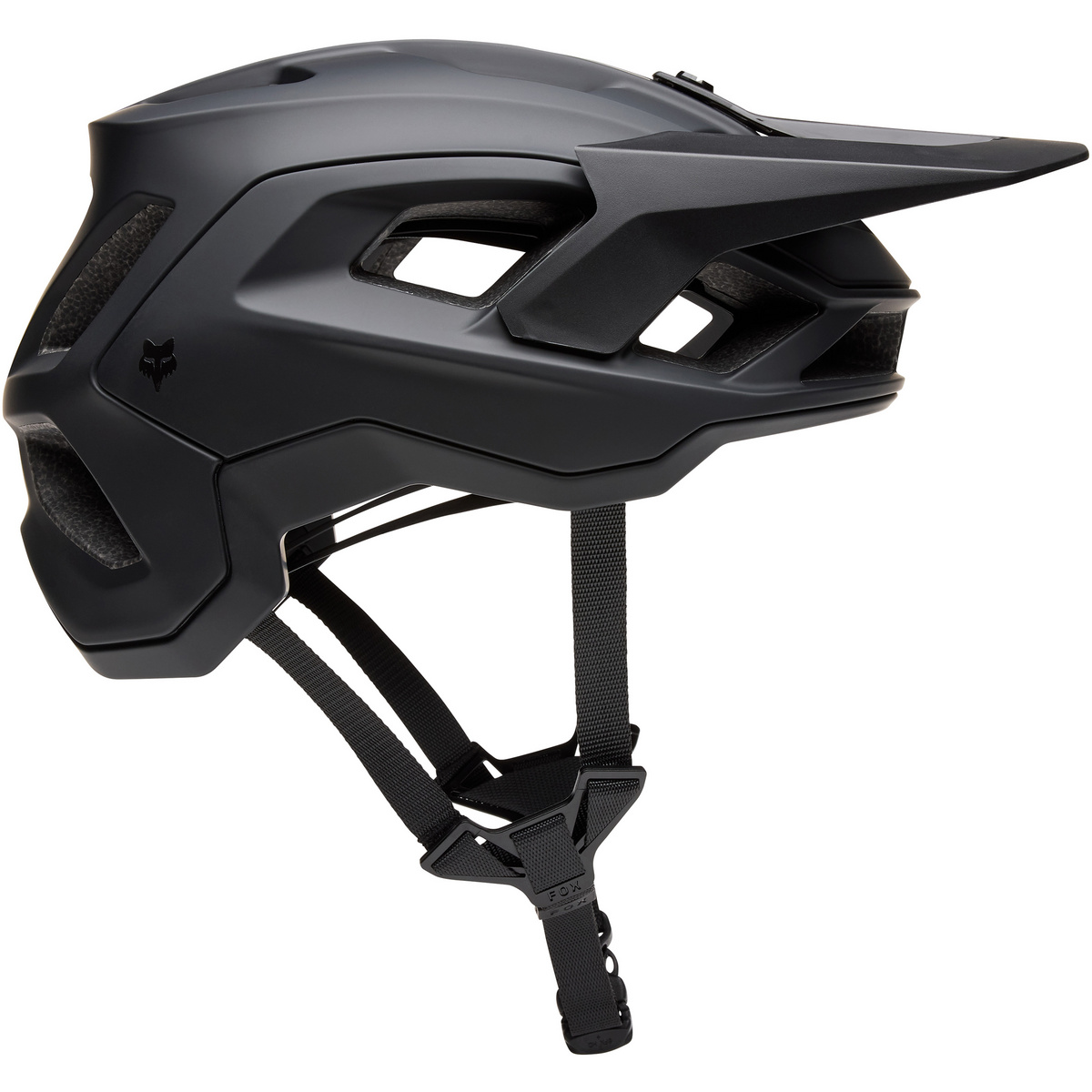 Fox Speedframe Solid Radhelm (Größe 55-59CM, schwarz)